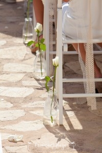 Bloemen bruiloft Ibiza