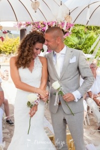 Bloemen bruiloft Ibiza
