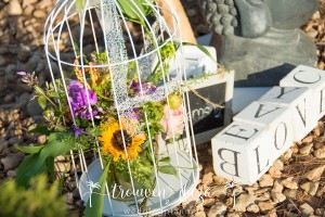 Bloemen bruiloft Ibiza